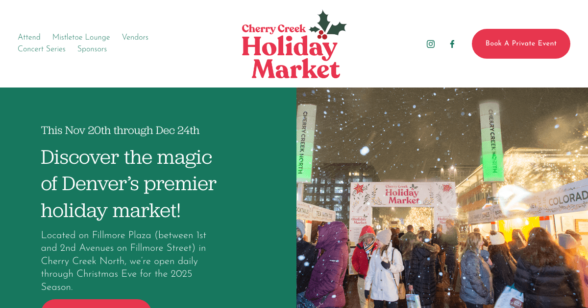 Cherry Creek Holiday Market