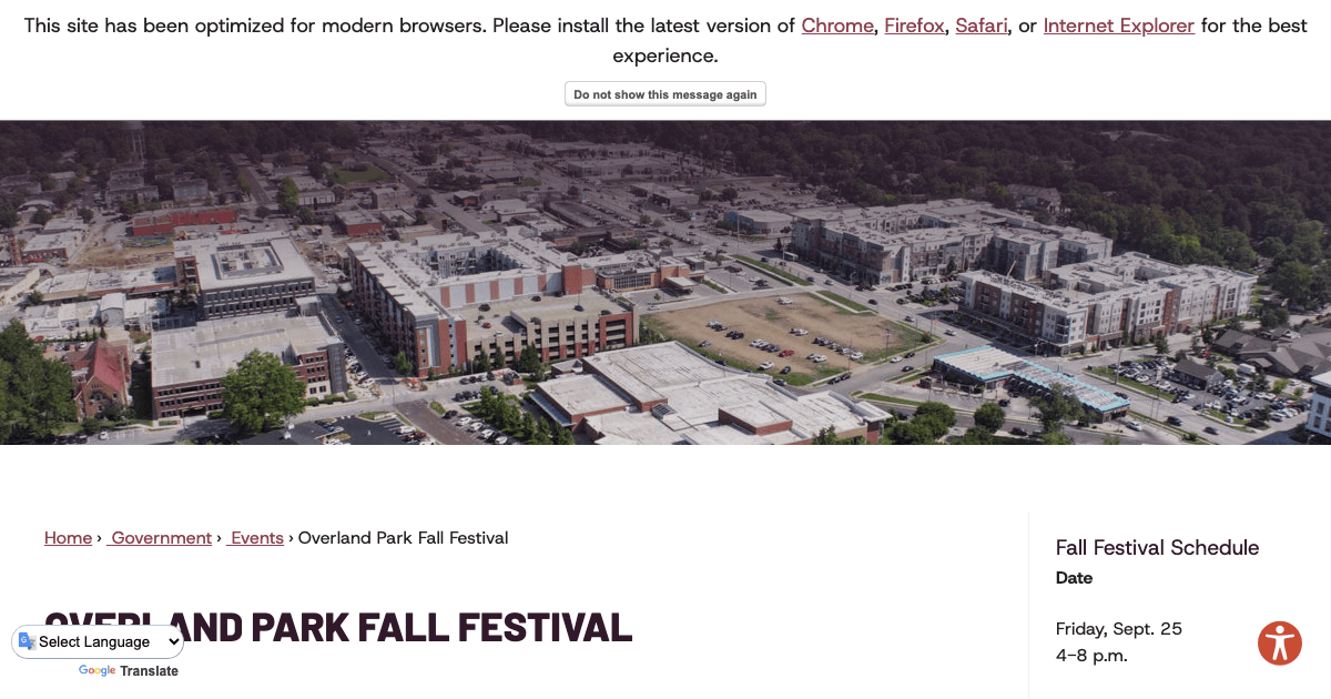 Overland Park Fall Festival