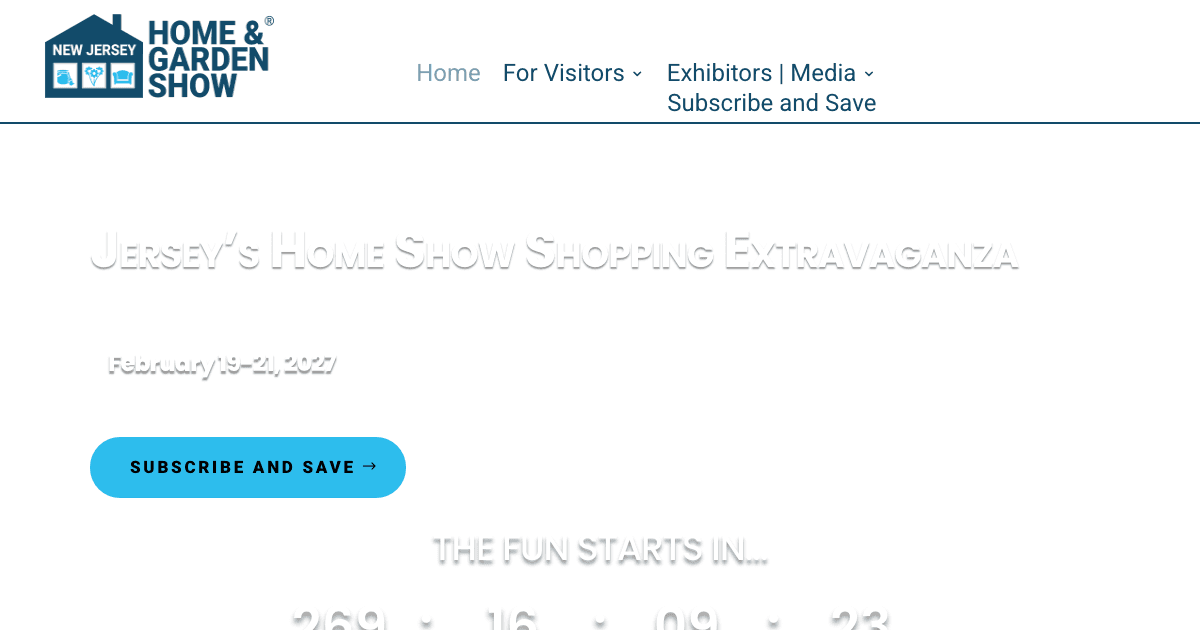 New Jersey Home & Garden Show