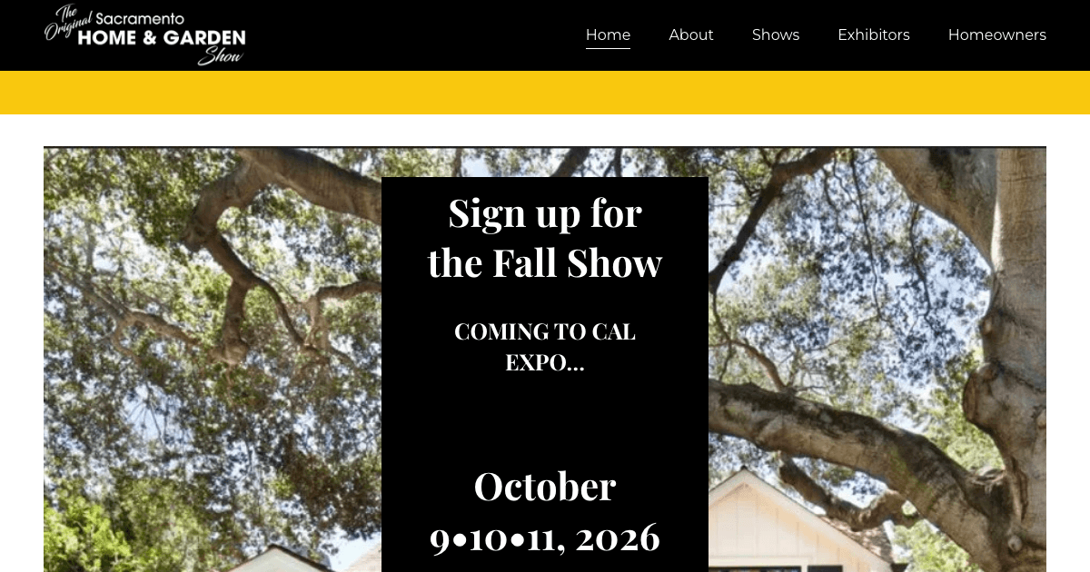 Sacramento Home & Garden Show