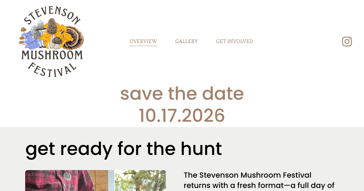 Stevenson Mushroom Festival