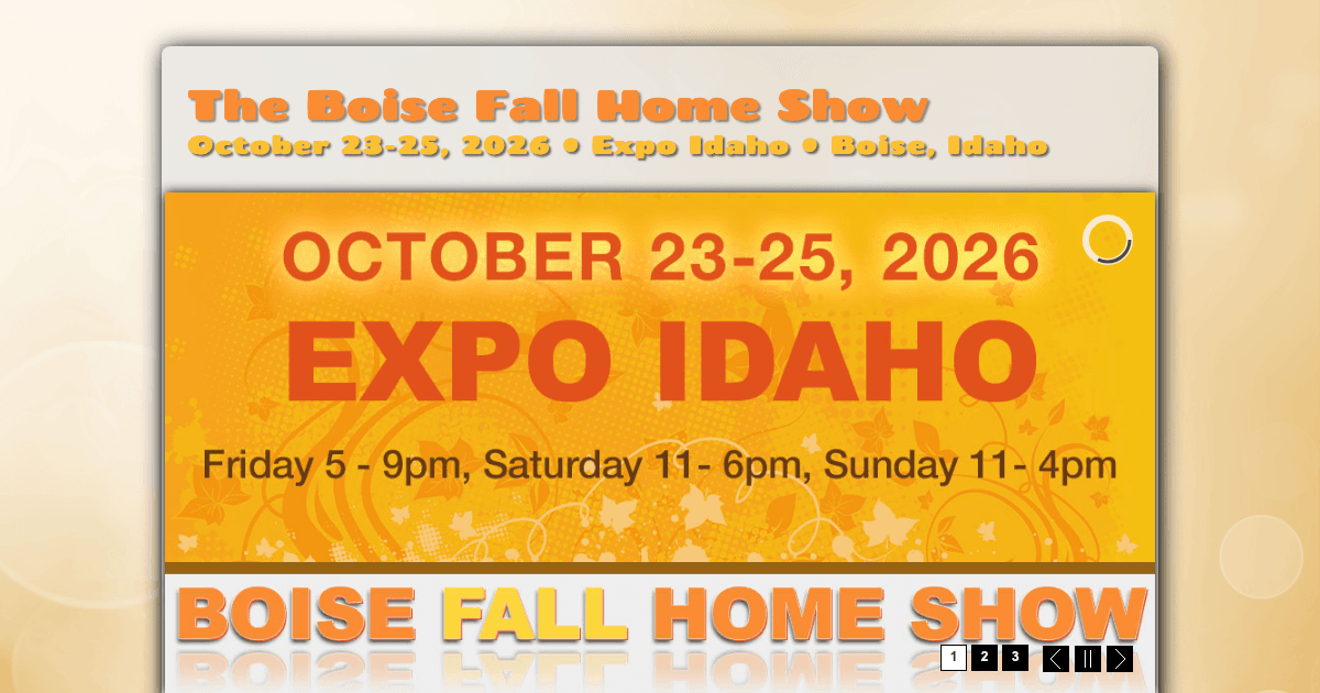 Boise Fall Home Show