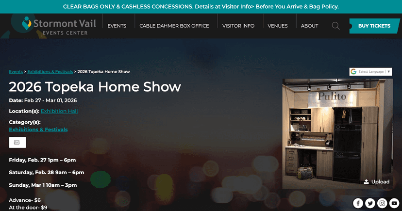 2026 Topeka Home Show