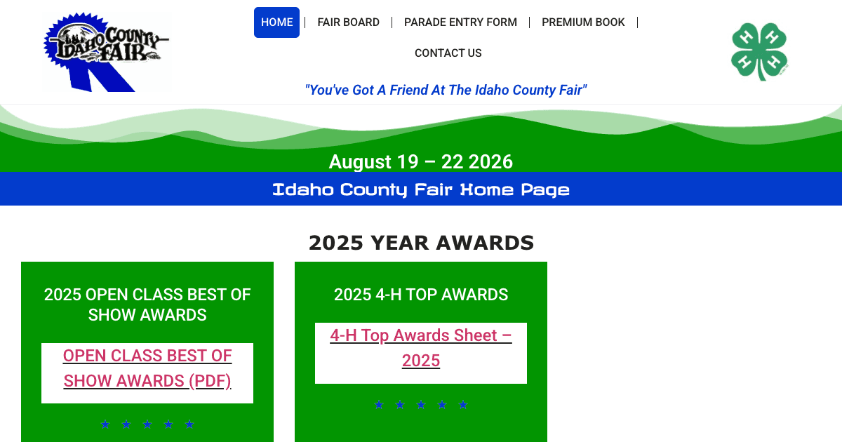 Idaho County Fair