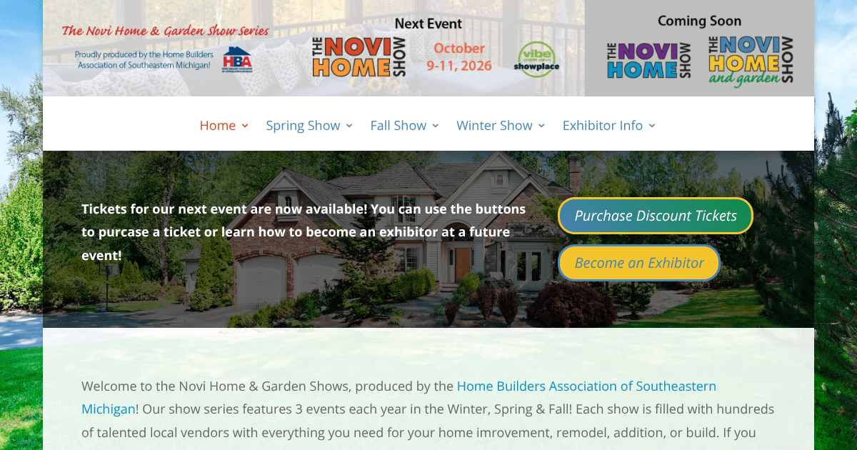 Novi Home & Garden Show Spring Edition