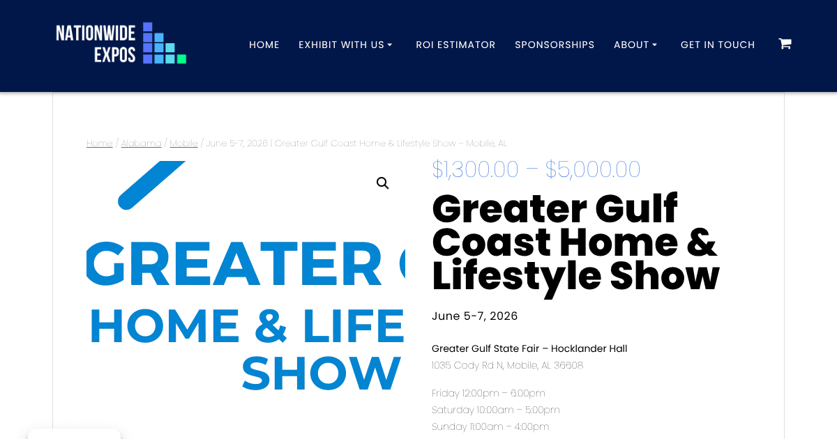 Greater Gulf Coast Home & Lifestyle Show