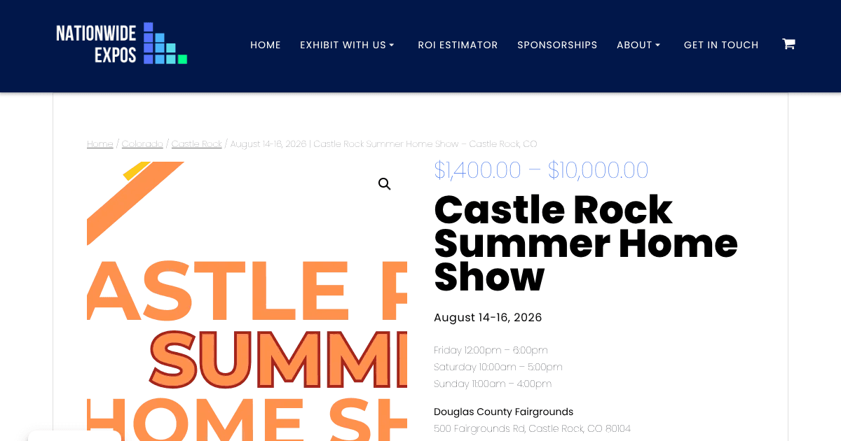 Castle Rock Summer Home Show