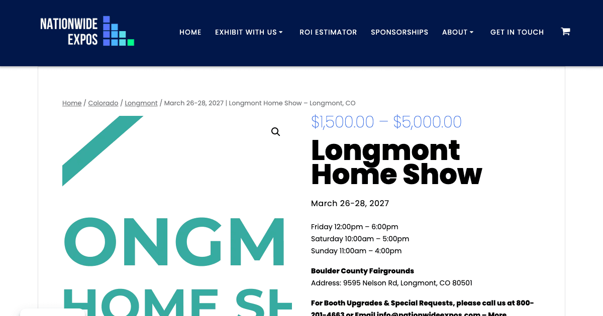 Longmont Home Show