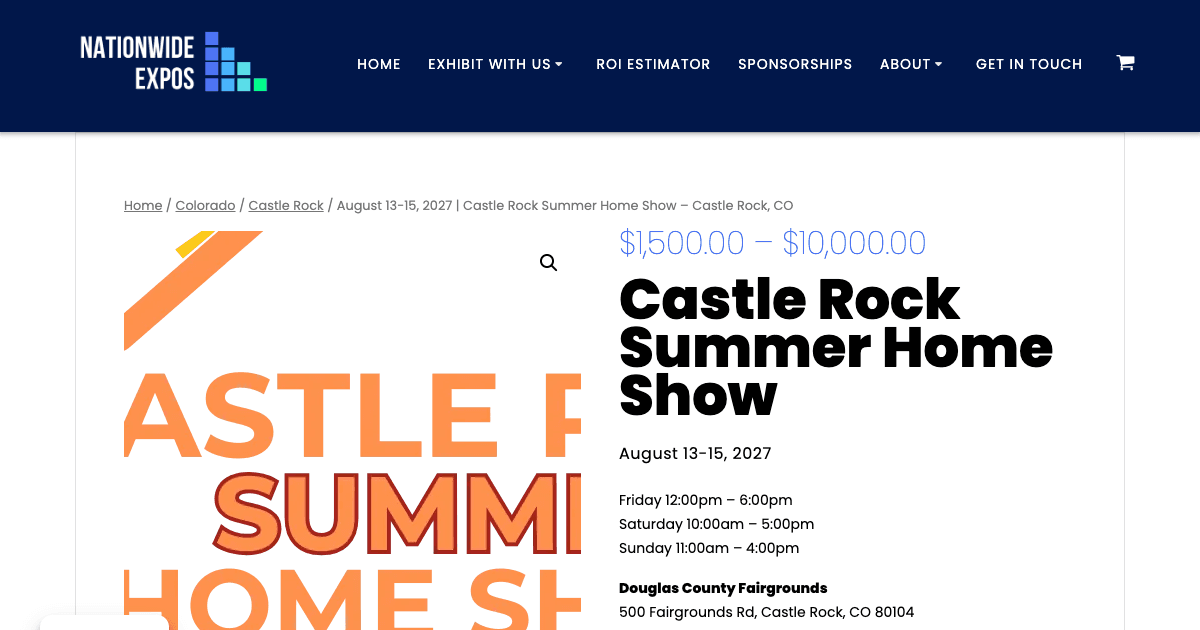 Castle Rock Summer Home Show