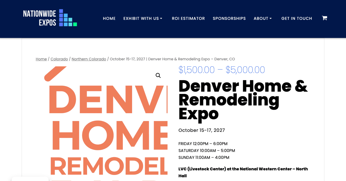Denver Home & Remodeling Expo