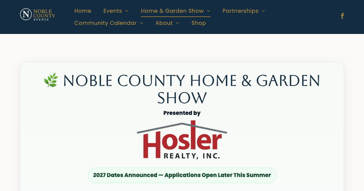Noble County Home & Garden Show