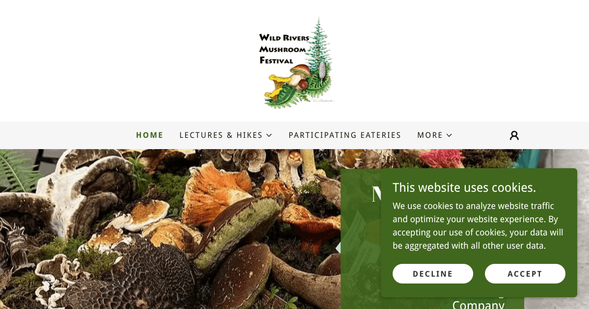 Wild Rivers Mushroom Festival