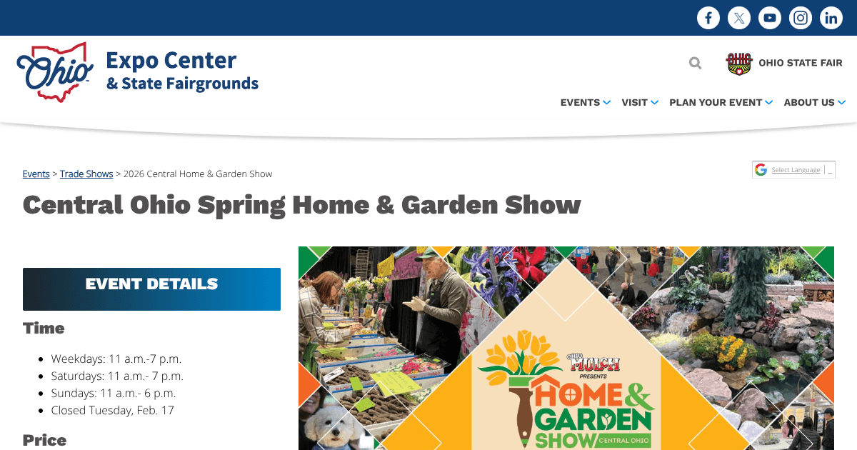 Central Ohio Spring Home & Garden Show