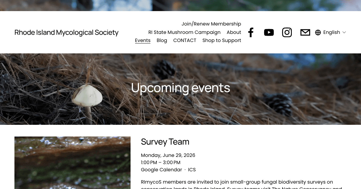 Rhode Island Fungi Fair
