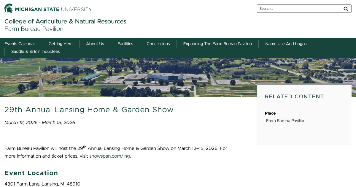 Lansing Home & Garden Show