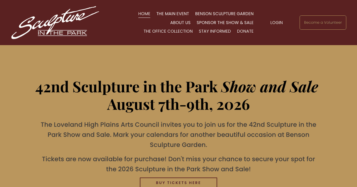 Sculpture in the Park — Loveland