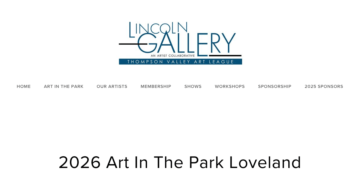 Art in the Park — Loveland